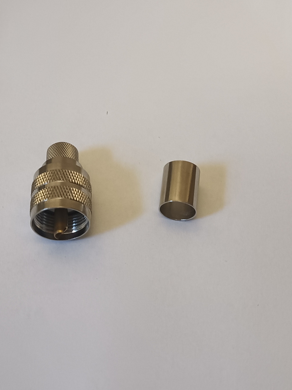 Штекер UHF (male), PL-259 обтискний на кабель RG-8, RG-213, RG-214, LMR400, SYV-50-7, RG-165, 7D-FB