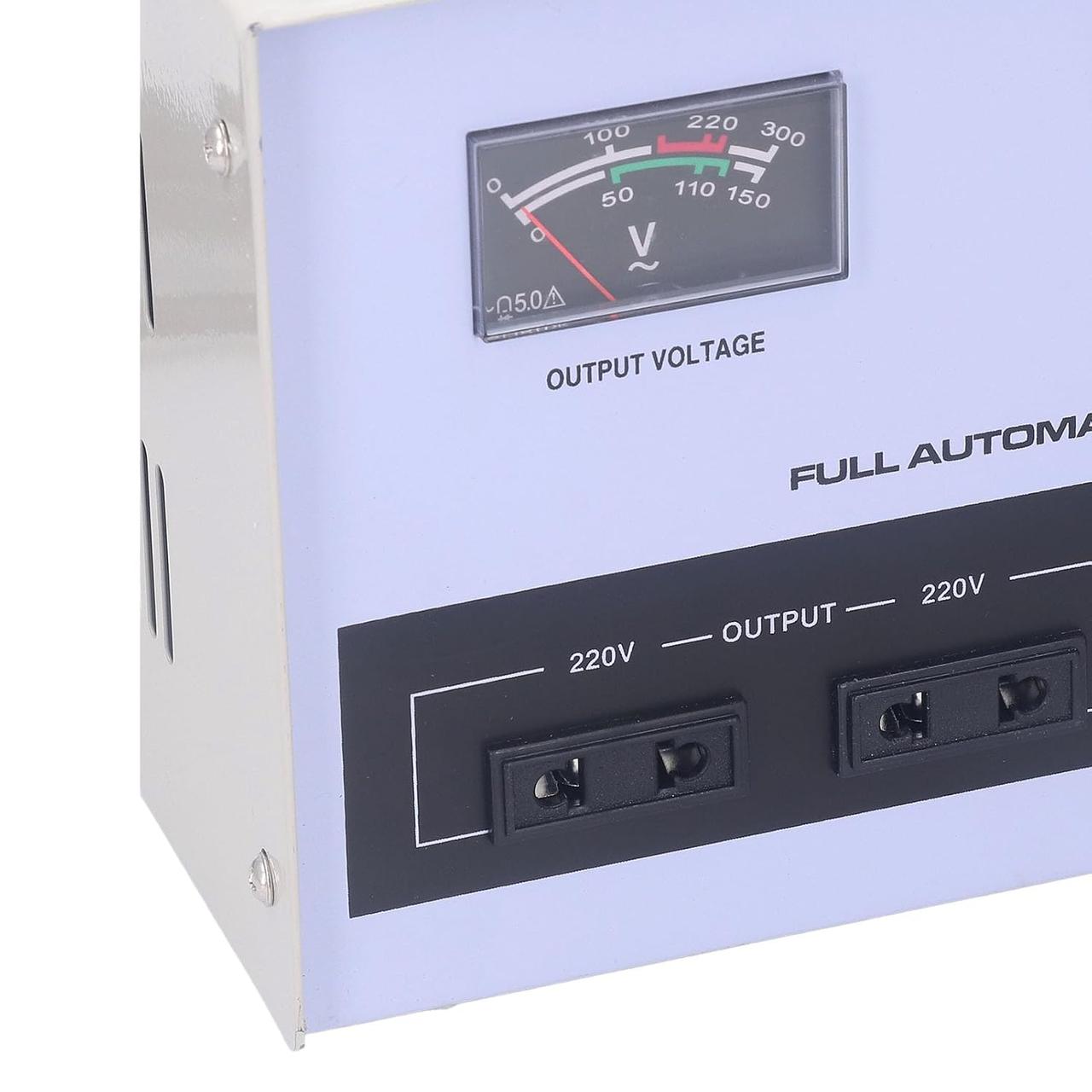 Стабілізатор напруги AVR-1500VA 150-260V 1500 Вт, однофазний релейний автоматичний 220В