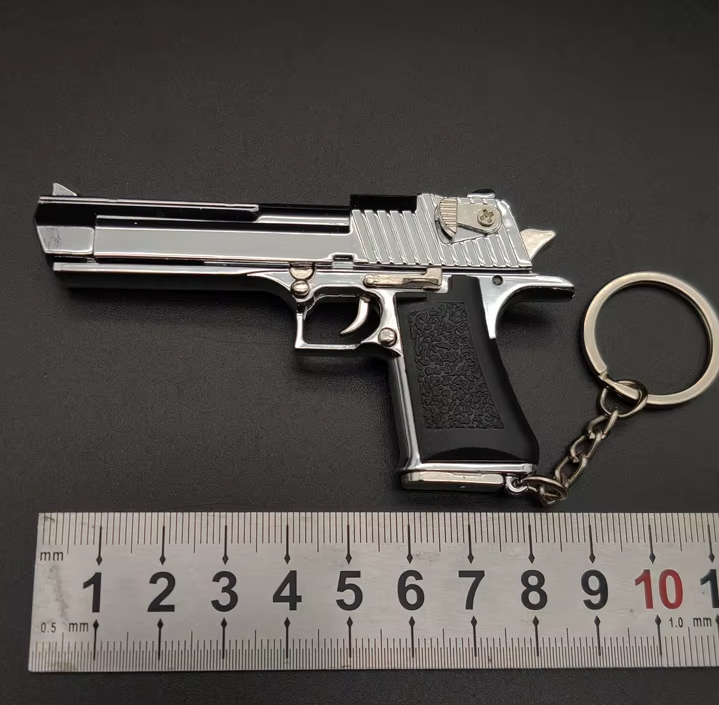 Брелок для ключів Desert Eagle 1:3 металевий пістолет-мініатюра, сувенір-подарунок