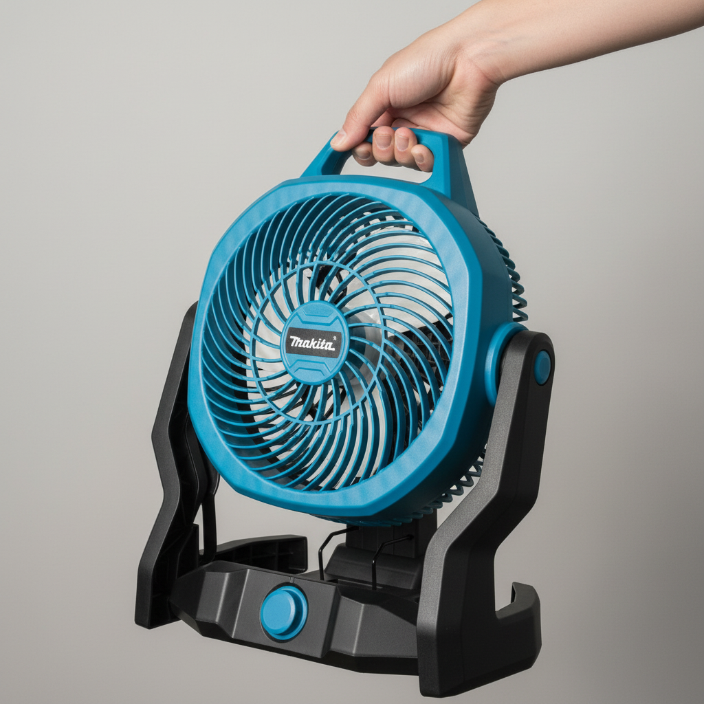 Акумуляторний вентилятор Makita DFS-3120 з акумулятором 3 Ач і зарядним пристроєм