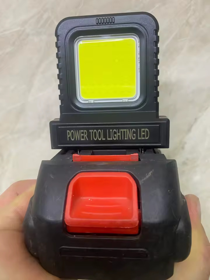 Ліхтар робочий LED COB для акумуляторів Milwaukee Makita DeWalt 18V-20V портативний ZYY089