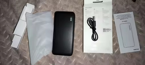 Повербанк Rocoren 20000mAh 15W USB-C із захистом, заряджання 3 пристроїв RCBPHH2K-15W